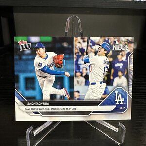 Shohei Ohtani Topps Now Game For The Ages: 10 Ks And 3 HRs #884